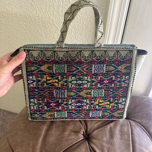 Turkmen national traditional tribal bag